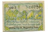 Bayern 10 Pfg. o.D.-31.12.1920 Altusried, UNC