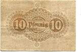 Thüringen 10 Pfg. 1.6.1918 Auma, gebraucht