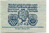 Bayern 1 Mark 15.11.1918 Marktredwitz,Muster, UNC