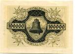 Bayern 100 T. Mark 1.8. 1923 Mindelheim, UNC