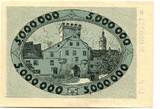 Bayern 5 Mio. Mark 1.9. 1923 Mindelheim, I / AU-55