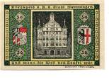 Bayern 50 Pfg. 1.11.1918 Memmingen, I / AU-55