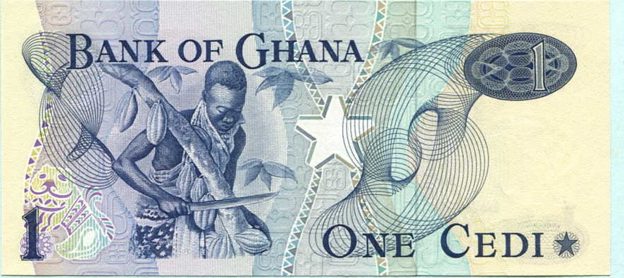Ghana, 1 Cedi 1976 I