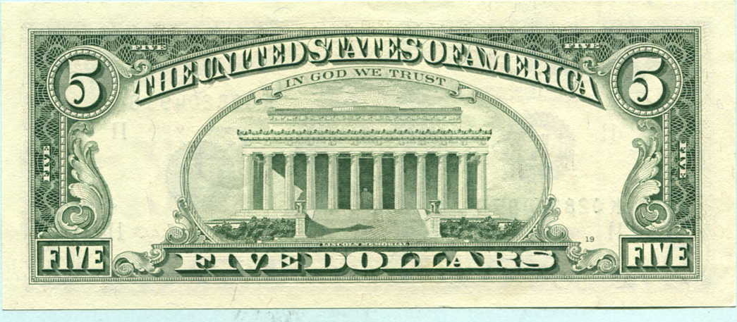 USA, 5 Dollars 1995 I | MA-Shops