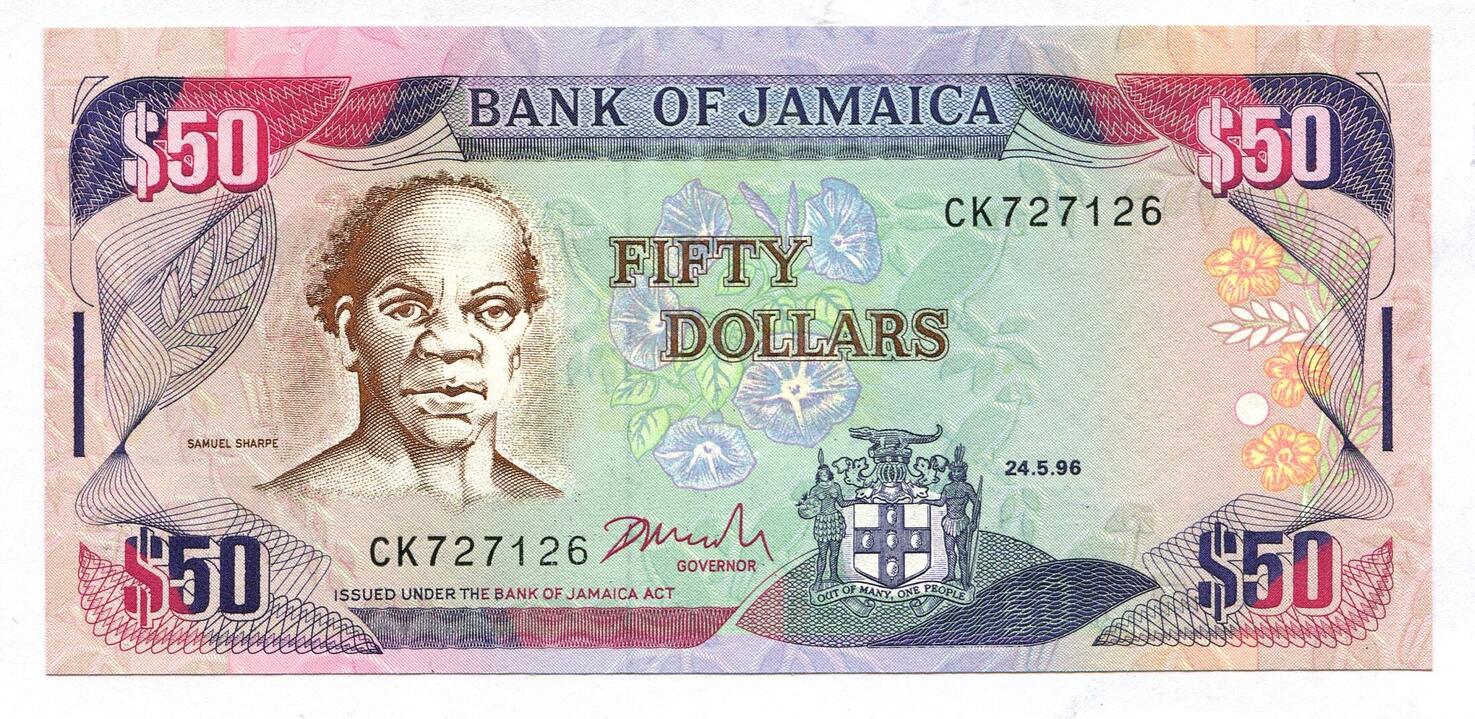 Jameica, 50 Dollars 1996 I | MA-Shops