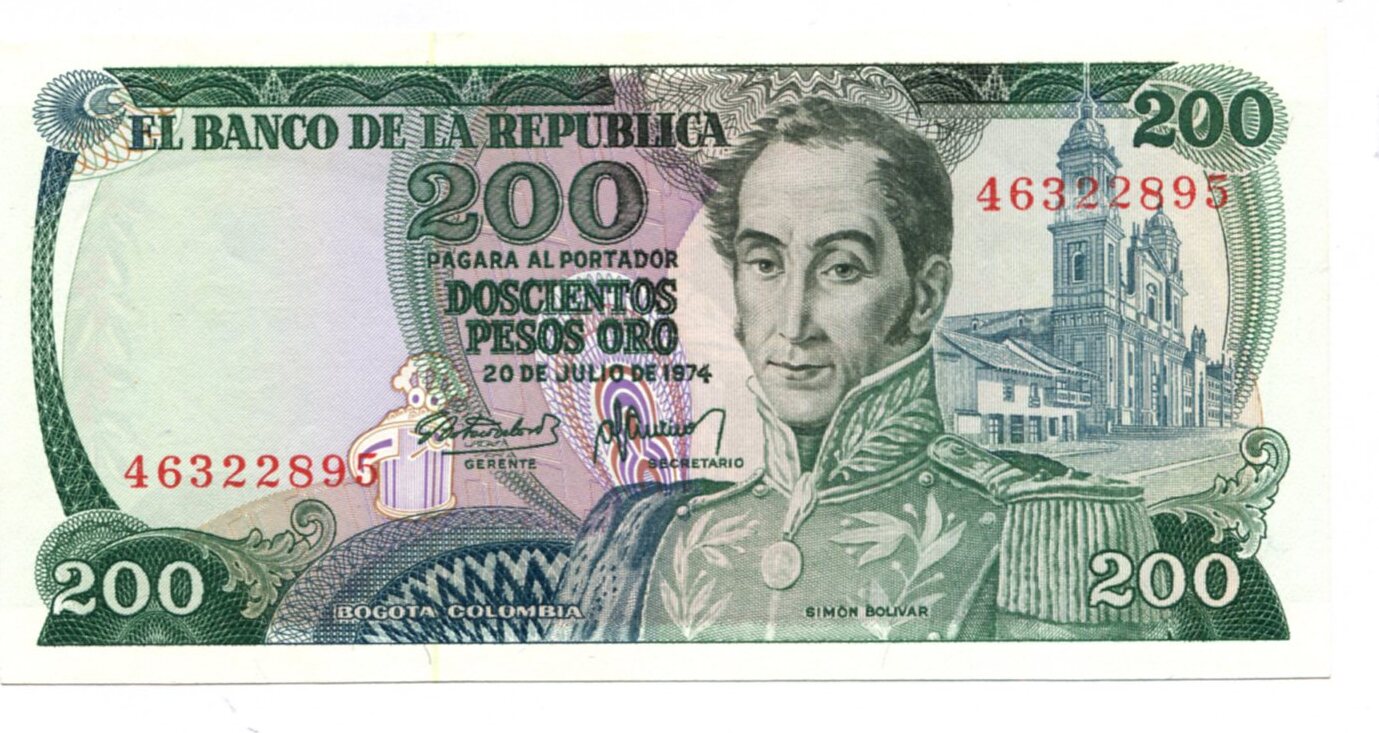 kolumbien-200-pesos-1974-unc-ma-shops