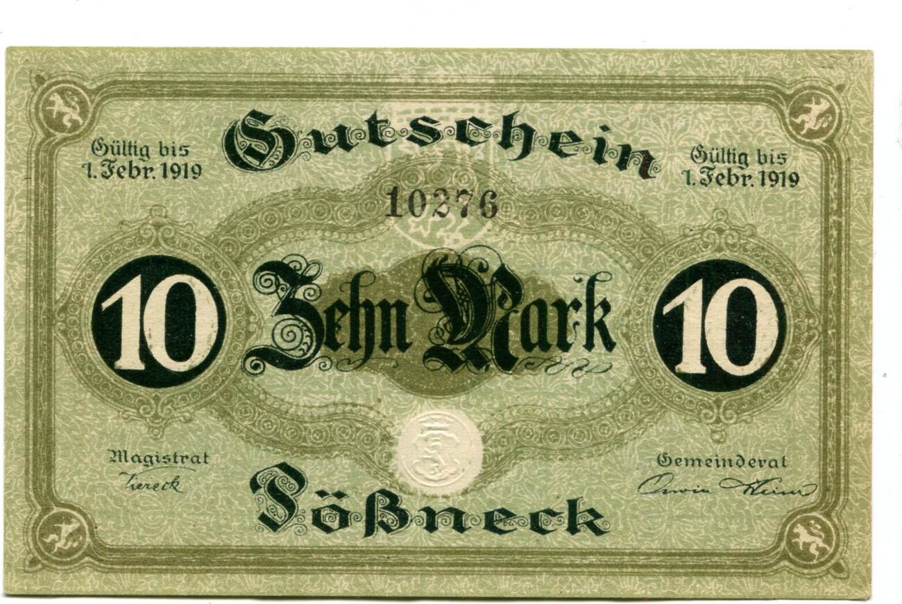 1919 2. 50 крон чсср 1987. банкноты германии: 1 марка 1919 г. 20 лир карл феликс. 1919 2.
