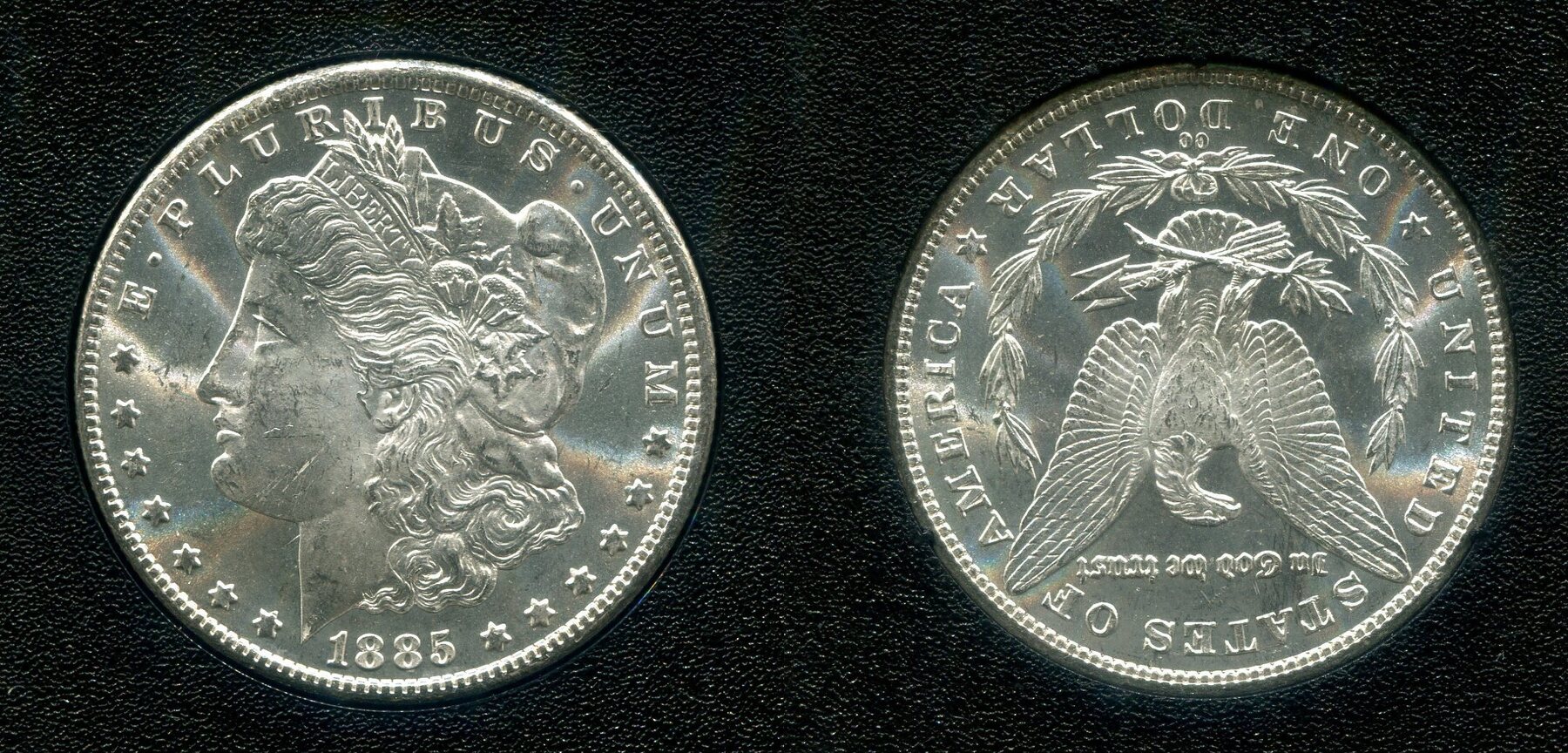 1886-O $1 MS61 NGC-PQ-モルガン ドル-- 1886 モーガン シルバー