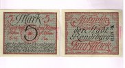 Schleswig Holstein, 5 Mark, Rendsburg, -