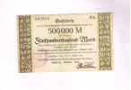 Schleswig Holstein, 500000 Mark, Ratzeburg i.Lbg., -