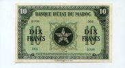 Marokko, 10 Francs, -