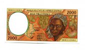 Zentralafrikanische Staaten, 2000 Francs, Kamrerun, -