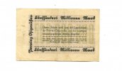 Königsberg in Ostpreussen, 500 Millionen Mark, -