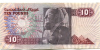 Ägypten, 10 Pound -