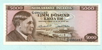 Island, 5000 Kronur