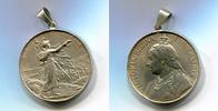 Süd Afrika / Queens Medal Ag Medaille ~ 6254 PTE C. Chatham, E. Yorkshire Regt. ~ -