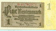 Deutsches Reich, 1 Rentenmark -