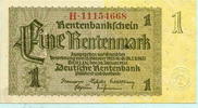 Deutsches Reich, 1 Rentenmark -