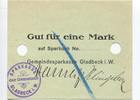 Westfalen, Eine Mk. Gladbeck, -