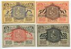 Ostpreußen, 25 Pfg.50 Pfg.75 Pfg.1 Mk. Angerburg, -