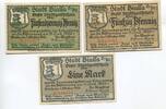 Ostpreußen, 25 Pfg.50 Pfg.1 Mk. Bialla, -