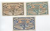 Ostpreußen, 10 Pfg. 25 Pfg. 50 Pfg. Gilgenburg, -