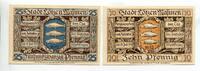 Ostpreußen, 10 Pfg. 25 Pfg. Lötzen, -