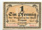 Schlesien, 1 Pfg. Glogau, -