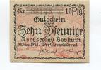 Niedersachsen, 10 Pfg. Borkum, -