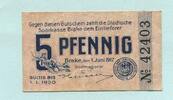 Niedersachsen, 5 Pfennig Brake, -