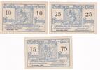 Sachsen-Anhalt 10 Pfg. 25 Pfg. 75 Pfg. Thale, -