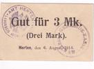Westfalen 3 Mk. Herten, -