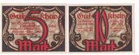 Hamburg 5 Mk. 10 Mk. Tonndorf-Lohe, -