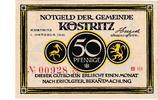 Thüringen 10 Pfg. Köstritz, -