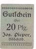 Westfalen 20 Pfg. Bödefeld, -