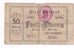 Thüringen 50 Pfg. Ohrdruf, -