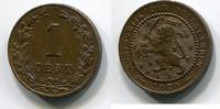 Niederlande 1 Cent ~ Wilhelm III. ~ -