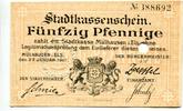Elsass 50 Pfennig Mühlhausen, -