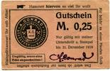 Sachsen-Anhalt 0,25 Mk Stassfurt, -