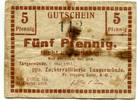 Sachsen-Anhalt 5 Pfennig Tangermünde, -