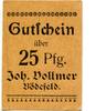 Westfalen, 25 Pfennig Bödefeld, -