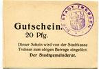 Sachsen, 20 Pfennig Trebsen, -