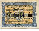 Bayern, 50 Pfg. Selb, -