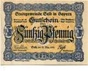 Bayern, 50 Pfg. Selb, -