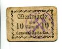 Sachsen, 10 Pfg. Zschorlau, -