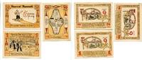 Mecklenburg, 2x50 Pfg. 1 Mk. Wismar, -