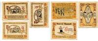 Mecklenburg, 2x50 Pfg. 1 Mk. Wismar, -