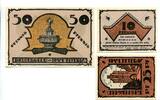 Mecklenburg, 10 Pfg. 25 Pfg. 50 Pfg. Teterow, -