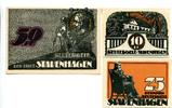 Mecklenburg, 10 Pfg. 25 Pfg. 50 Pfg. Stavenhagen, -