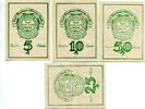 Mecklenburg, 5 Pfg. 10 Pfg. 25 Pfg. 50 Pfg. Mirow, -